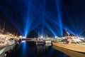 Lighting display Hobart Royalty Free Stock Photo