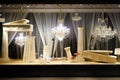 Lighting display window shop window store window front