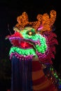 Lighting Dragons in Chinese New Year.