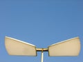 Lighting Fixture in Background of blue Sky