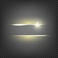 Lighting flare special effect. Royalty Free Stock Photo