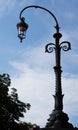 Lighting lanterns in the city of Kiev