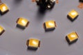Lighting LED panel selective focus close up Royalty Free Stock Photo