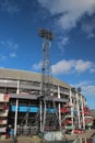 Lighting pole of the stadium named Kuip in Netherlands, home of Feyenoord