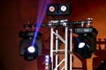 Lighting And Sound Equipment at the Music Festival