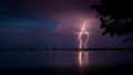 Lighting storm Royalty Free Stock Photo