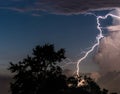 Lighting Strike Royalty Free Stock Photo