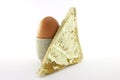 Lightly Boiled Egg and Toast Royalty Free Stock Photo
