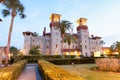 Lightner museum in St Augustine, sunset view