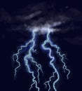 Lightning Royalty Free Stock Photo