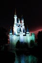 Lightning Behind the Magic Kingdom.