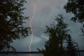 Lightning at the Lake