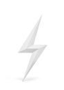 Lightning bolt symbol Royalty Free Stock Photo