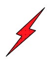 Lightning Comic Sign
