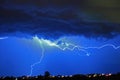 Lightning every where! Royalty Free Stock Photo