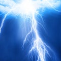 Lightning flash Royalty Free Stock Photo