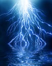 Lightning flash Royalty Free Stock Photo