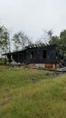 Lightning Hits And Burns House