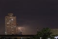 Lightning hits the house in Bangkok , Thailand