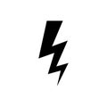 Lightning icon vector. levin illustration sign. power symbol. weather logo.