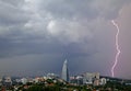 Lightning in Kuala Lumpur