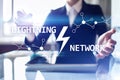 Lightning network - second layer payment protocol that operates on top of a blockchain. Bitcoin, cryptocurrency