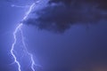 lightning on the orizon Royalty Free Stock Photo