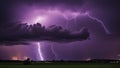 lightning over the city lightning thunderstorm flash raining background bad weather cloudy