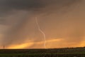 Lightning over Plains