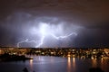 Lightning over seattle