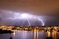 Lightning over seattle