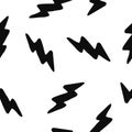 Lightning seamless pattern