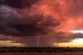 Lightning storm cloud Royalty Free Stock Photo