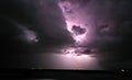Lightning storm high desert Royalty Free Stock Photo