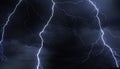 Lightning in stormy sky Royalty Free Stock Photo