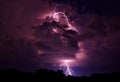 Lightning strike Royalty Free Stock Photo