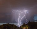 Lightning strike 2 Royalty Free Stock Photo