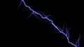 lightning strike. lightnings and thunder bold strike at summer. Big thunderbolt Royalty Free Stock Photo