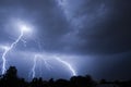 Lightning Strike v1 Royalty Free Stock Photo