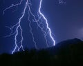 Lightning Strikes Royalty Free Stock Photo