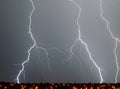 Lightning - Tucson, AZ Royalty Free Stock Photo