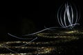 Light painting Royalty Free Stock Photo