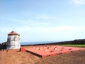 Lightpicture house at aguada fort Goa Royalty Free Stock Photo