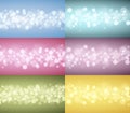 Lights backgrounds collection