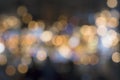 Lights blurred bokeh background from chrystal chandelier Royalty Free Stock Photo