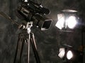 Lights, Camera, Action! Royalty Free Stock Photo