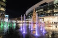 Christmas tree in piazza gae aulenti Royalty Free Stock Photo