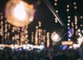 Lights decoration Event Festival outdoor Holiday blur background