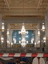 Lights inside Mosque