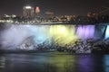 Lights on Niagara Falls